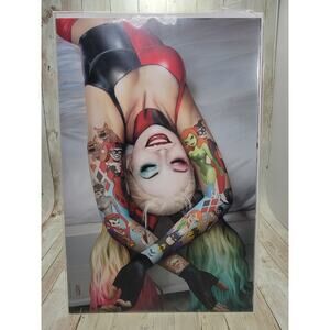 Harley Quinn #23 Nathan Szerdy Tattoo Virgin Foil Variant